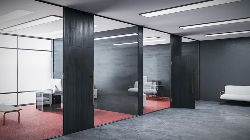 mamparas y diseño de oficinas