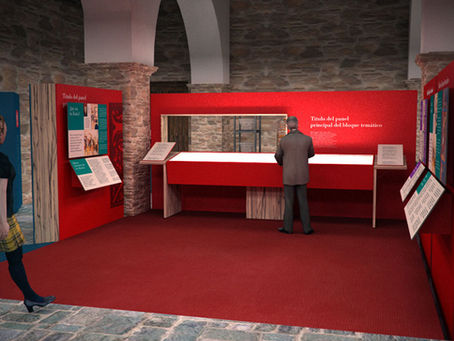 Desarollo del diseño y montaje del Centro de Interpretación de Beato