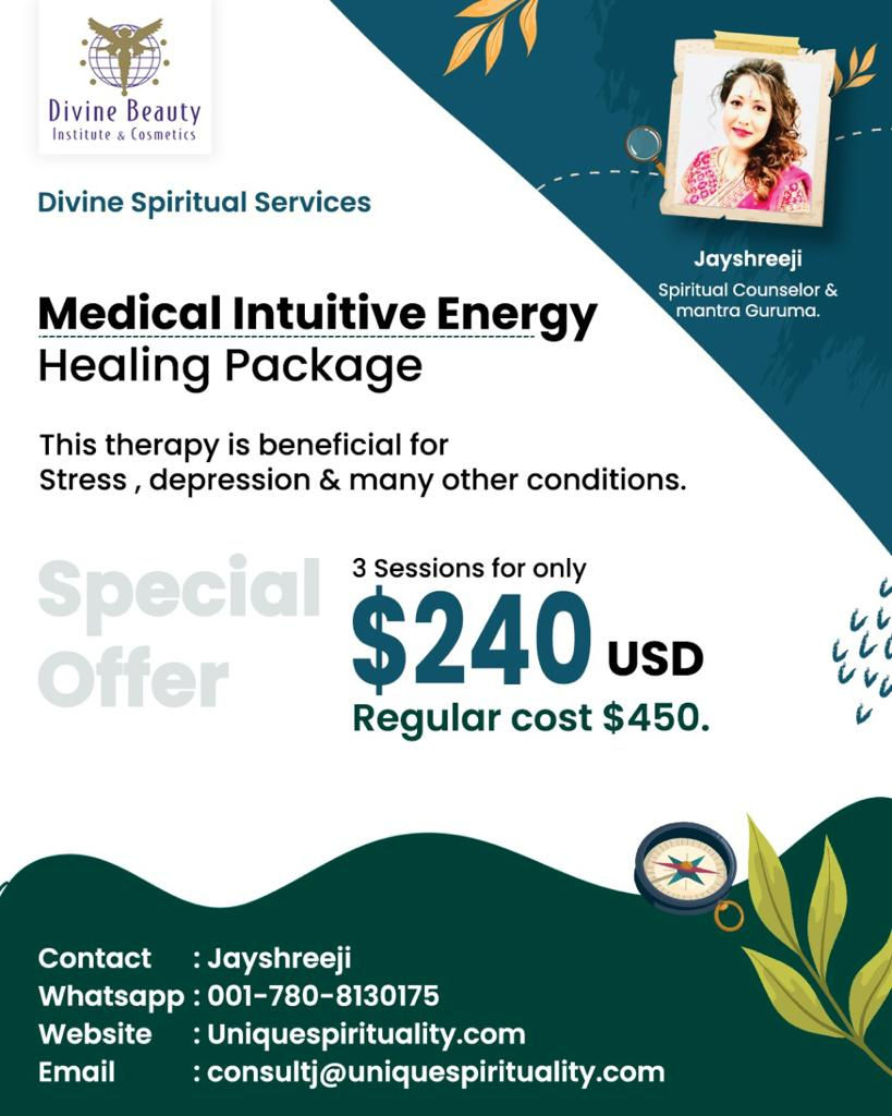 [Sanghaa] Medical Intuitive Energy Healing Package ( 3 sessions)
