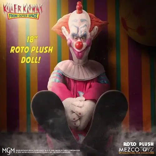 Thumbnail: Killer Klowns From Outer Space Slim Mezco Designer Series 18-Inch Roto Plush Dol