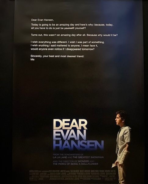 Poster: Dear Evan Hansen Size 27Inch x 40Inch Double Sided