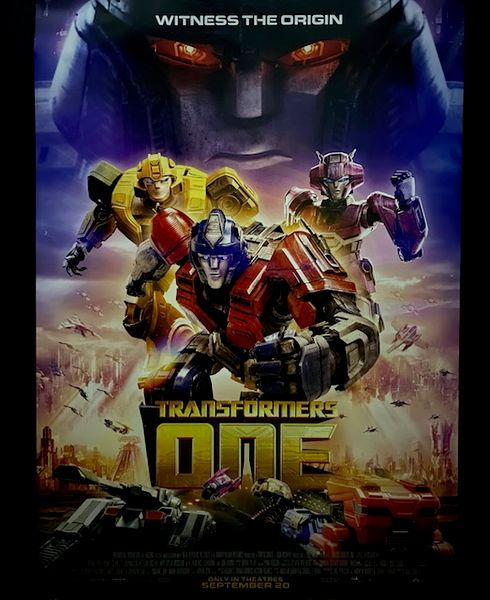 Poster: Transformers One V.2 Size 27Inch x 40Inch Double Sided