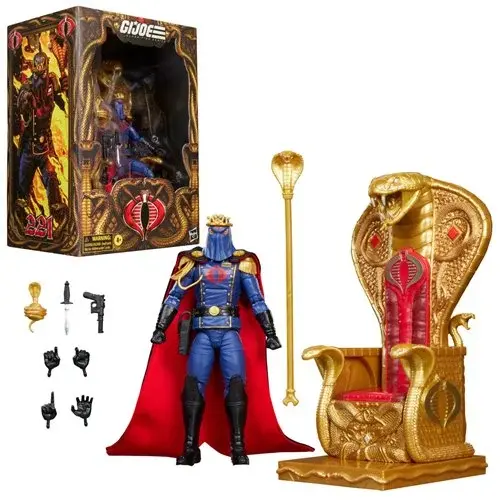 Thumbnail: G.I. Joe Classified Series Deluxe Cobra Commander in Dress Uniform 6-Inch Action