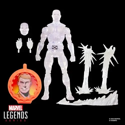Thumbnail: Secret Wars Marvel Legends Ice Man 6-Inch Action Figure
