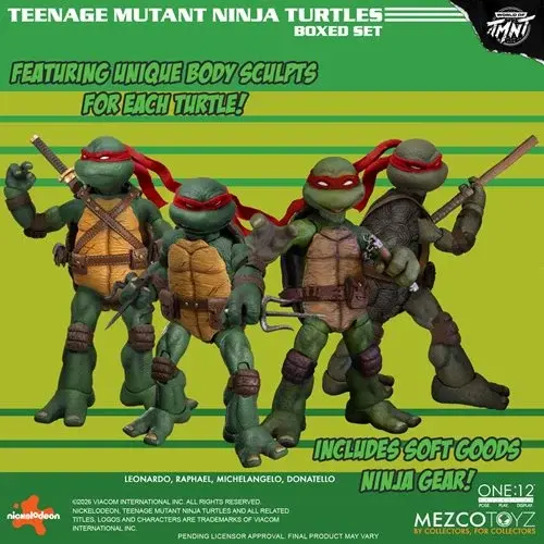 Thumbnail: Teenage Mutant Ninja Turtles Deluxe One:12 Collective Boxed Set - ReRun