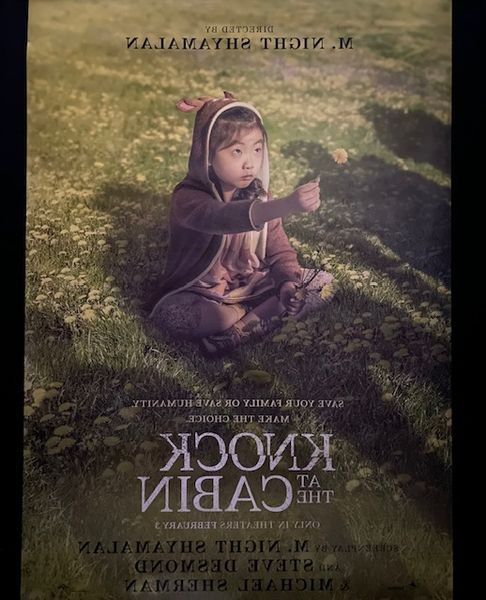 Thumbnail: Poster: Knock At The Cabin V.1 Size 27Inch x 40Inch Double Sided