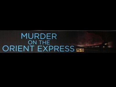 Mylar: Murder On The Orient Express Size 25 In x 5 In Large