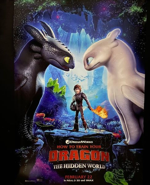 Poster: How To Train Your Dragon The Hidden World Size 27Inch x 40Inch Double Si