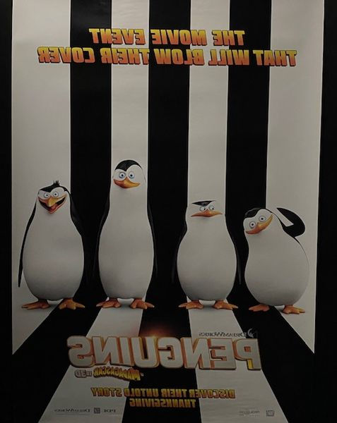Thumbnail: Poster; Penguins Of Madagascar Size 27Inch x 40Inch Double Sided