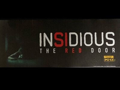 Mylar: Insidious The Red Door Size 13 In x 5 In Medium