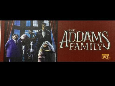 Mylar The Addams Family Size 13 In x 5 In Medium