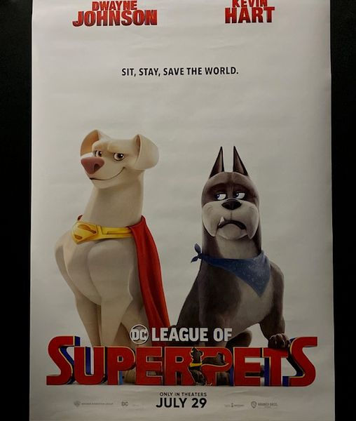 Poster: League Of Super Pets V.3 Size 27Inch x 40Inch Double Sided
