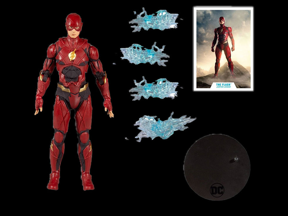 Thumbnail: DC JUSTICE LEAGUE FLASH 7IN SCALE AF