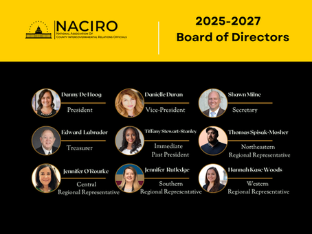 NACIRO Elects 2025-2027 Board of Directors