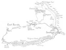 Lythe through Mulgrave Woods to Sandsend