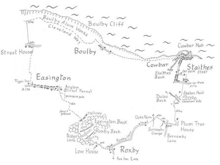 Staithes to Roxby, Easington & Boulby Cliff