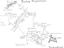 Sedgefield to Bishop Middleham & Hardwick Park