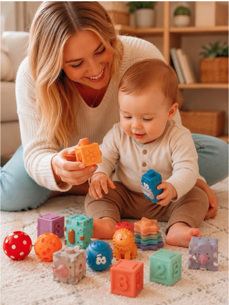 Sensory Discovery Blocks & Stackers - Pack of 23