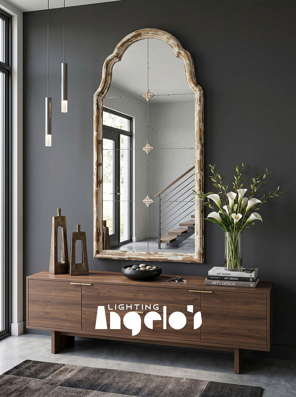 Thumbnail: Verona Distressed Arch Mirror - MR 53