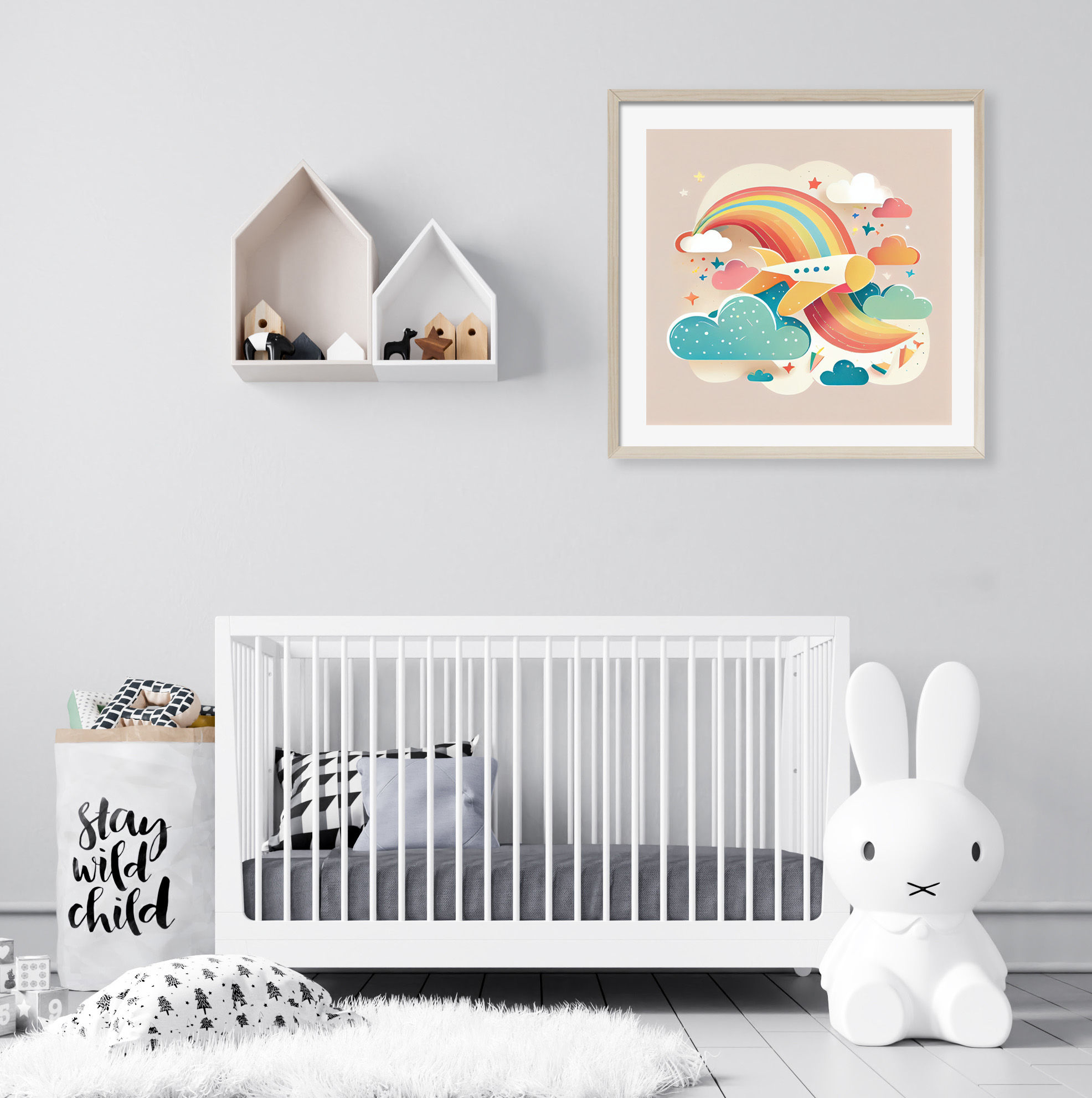 Obraz RAINBOW na plátně/plakátu