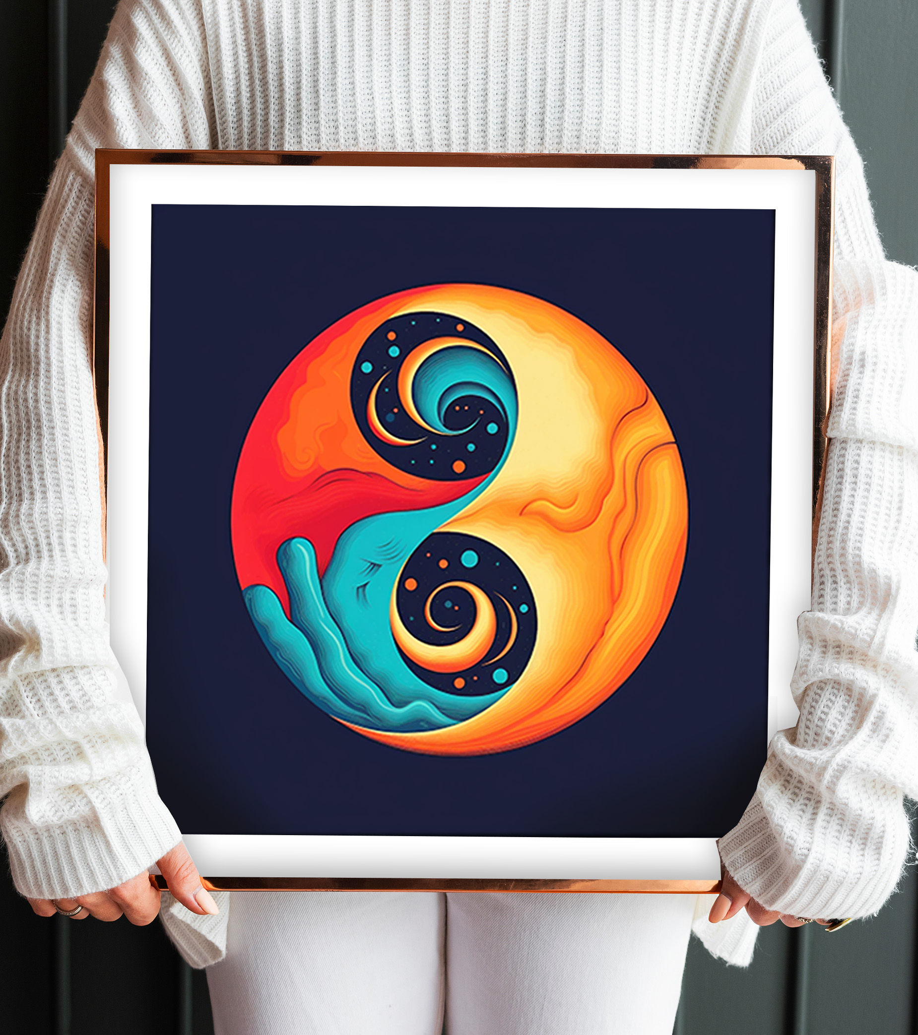 Obraz PASSION na plátně/plakátu