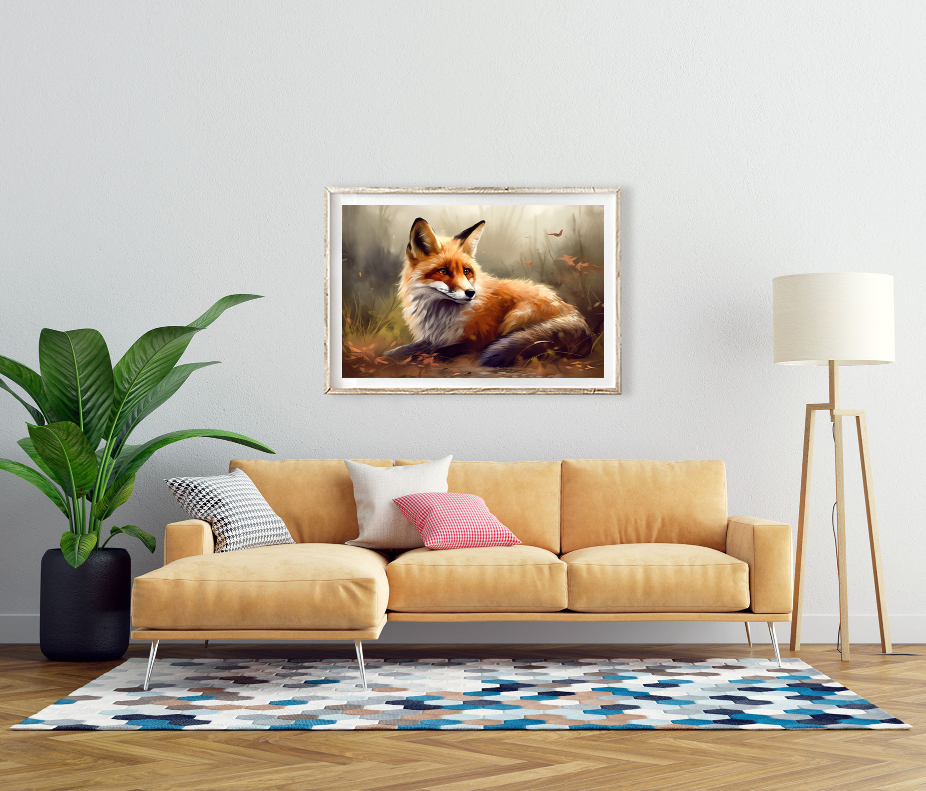 Obraz FOX na plátně/plakátu