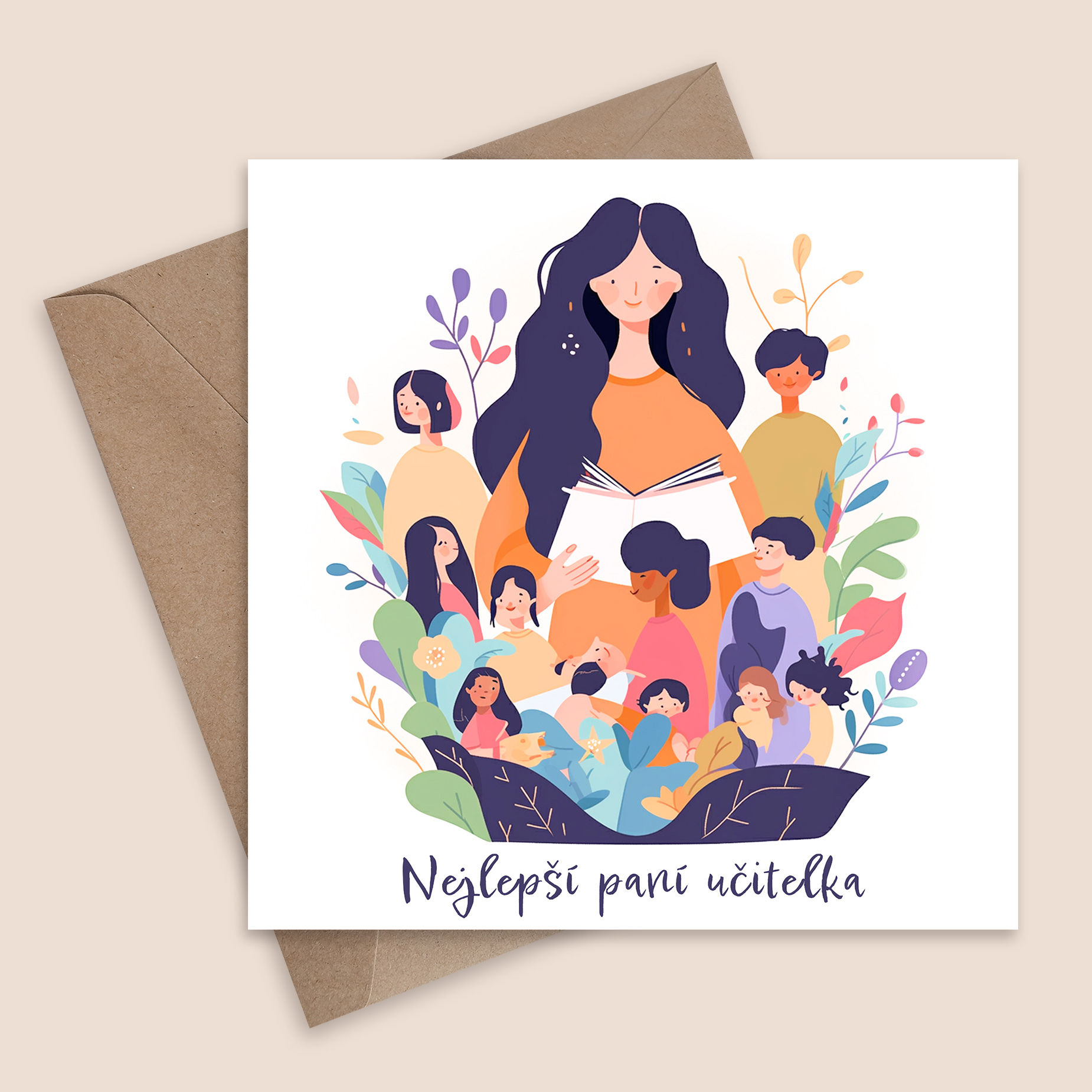 Přání - Nejlepší paní učitelka