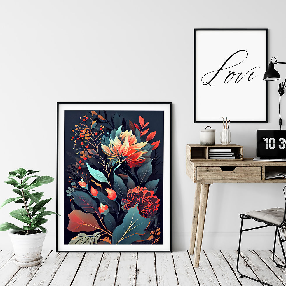Miniatura: Obraz FLORAL DREAMS na plátně/plakátu