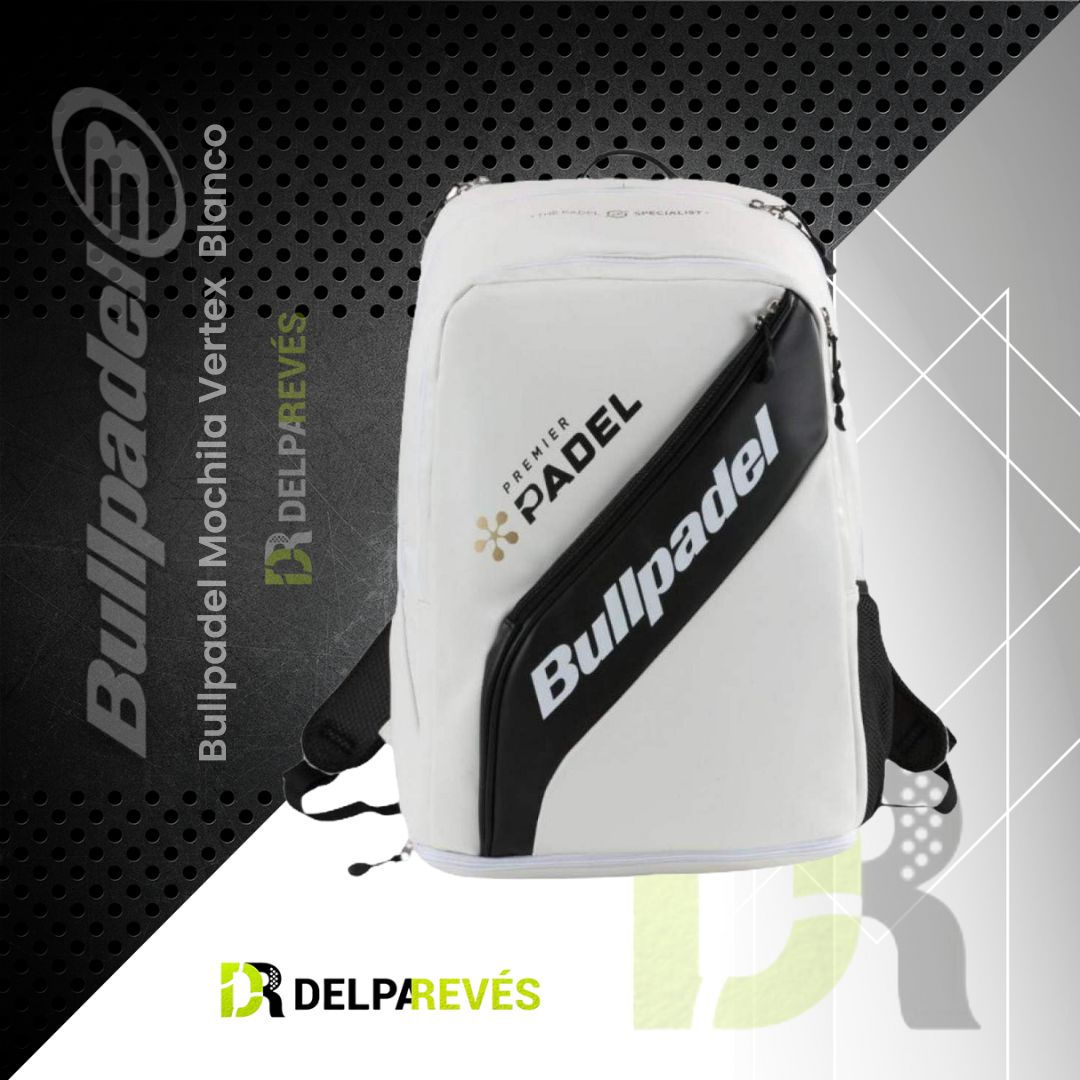 Bullpadel Mochila Vertex Blanco