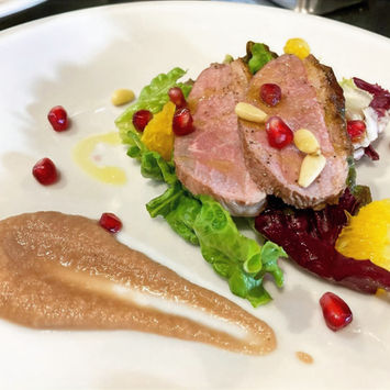 鴨肉ロースト　サラダ仕立て(TRATTORIA DA KOJIMO)