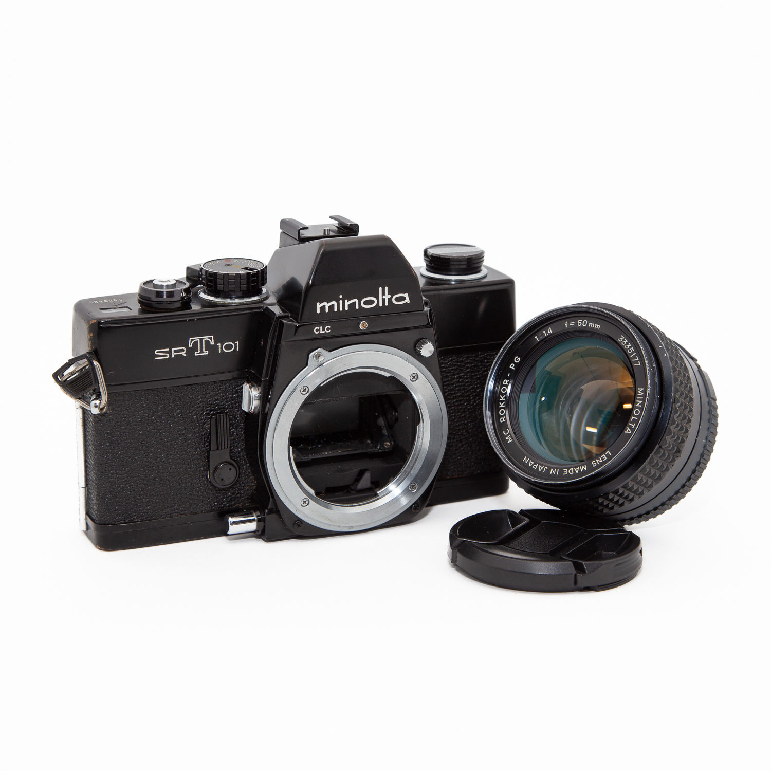 Minolta SRT101 + Rokkor 50mm 1.4
