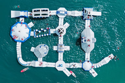 Whitemillls Waterpark drone