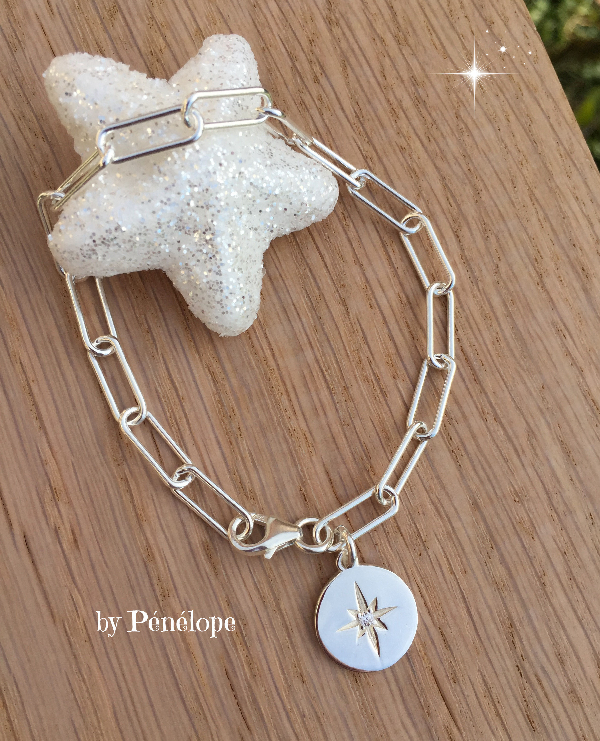 Bracelet en argent 925ème