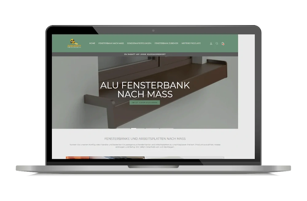 Zuschnitt-Discount