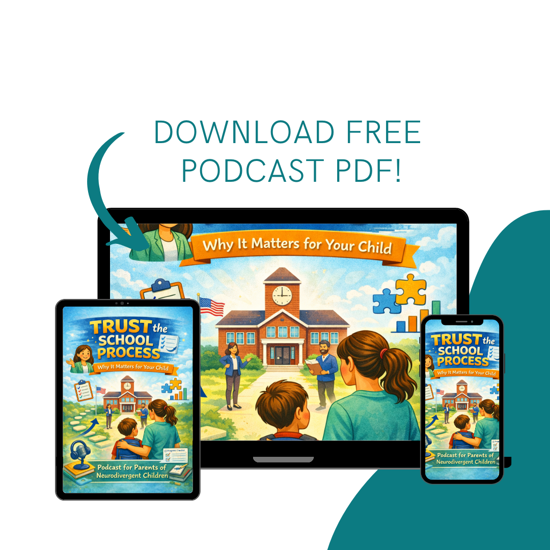 Trusting the School Process - A Parent Guide Cheat Sheet