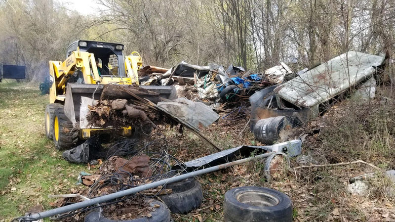 property clean-up and junk removal in Kalispell