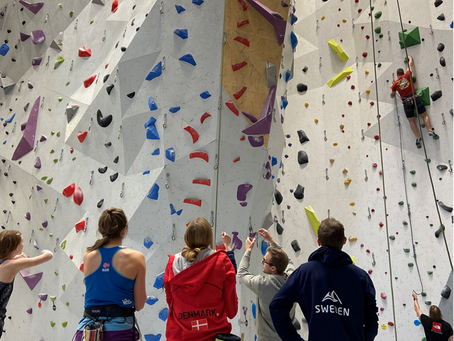 Monicas træningstur til Bergen- samling for nordens paralandshold.