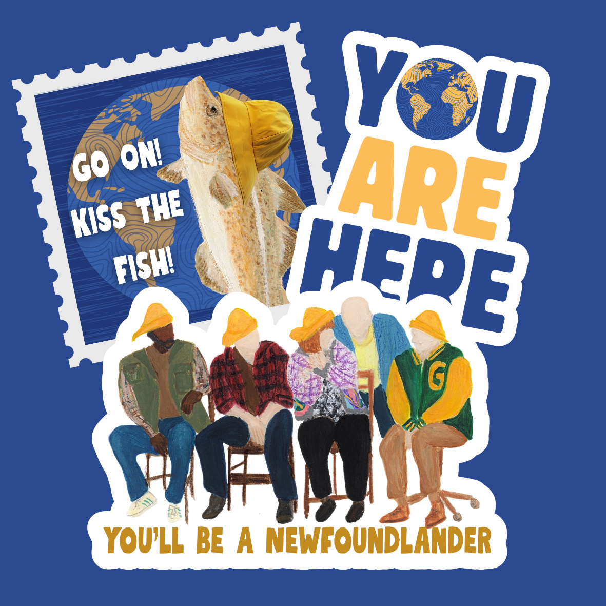 Come From Away Stickers - Three Pack!