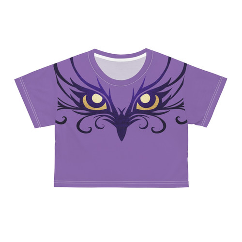 ★BROWNBREATH★ W TAG CROP TEE PURPLE W TAG CROP TEE - PURPLE - Brownbreath Online Store