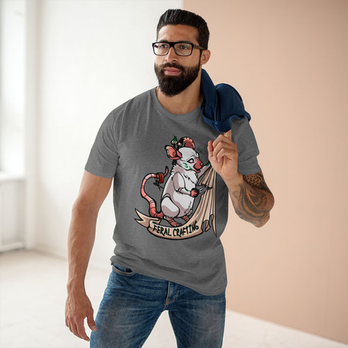 Adult 'Feral Crafting' Tee | Miss Twisted