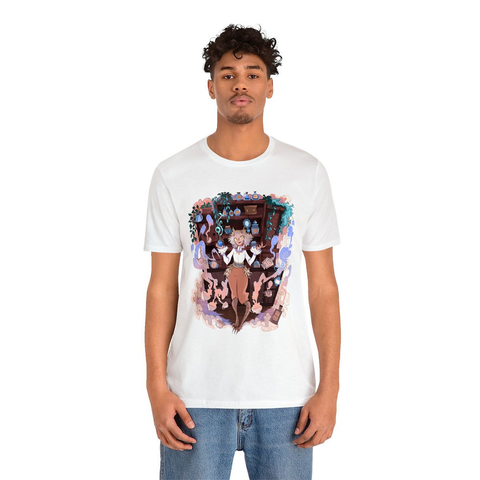 【YOURNUS】hand painted short sleeve t-shirt Juniper's Shop- Unisex Jersey Short Sleeve Tee | Miss Twisted