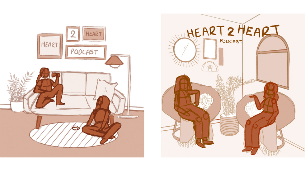 Heart 2 Heart Podcast sketches