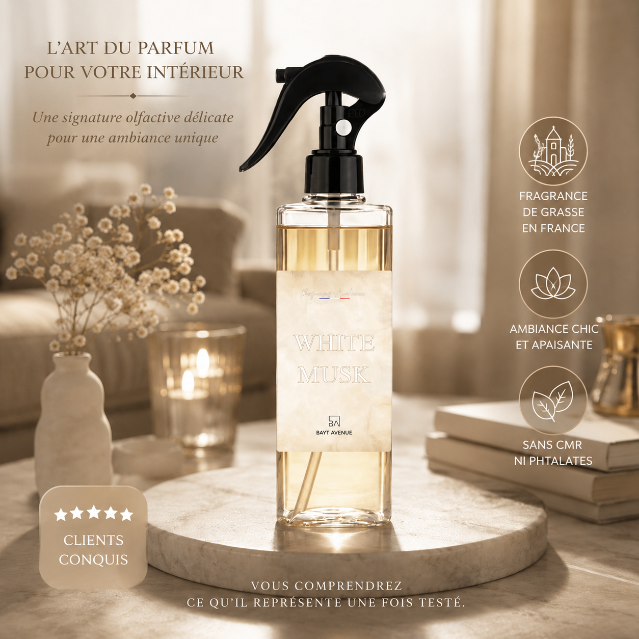 Spray d’Ambiance – White Musk