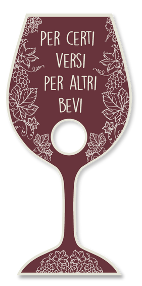 Portabottiglia "Certi versi"