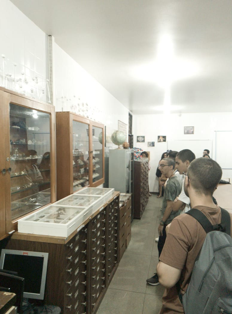 PET geologia UFPA Visitação Museu FAGEO
