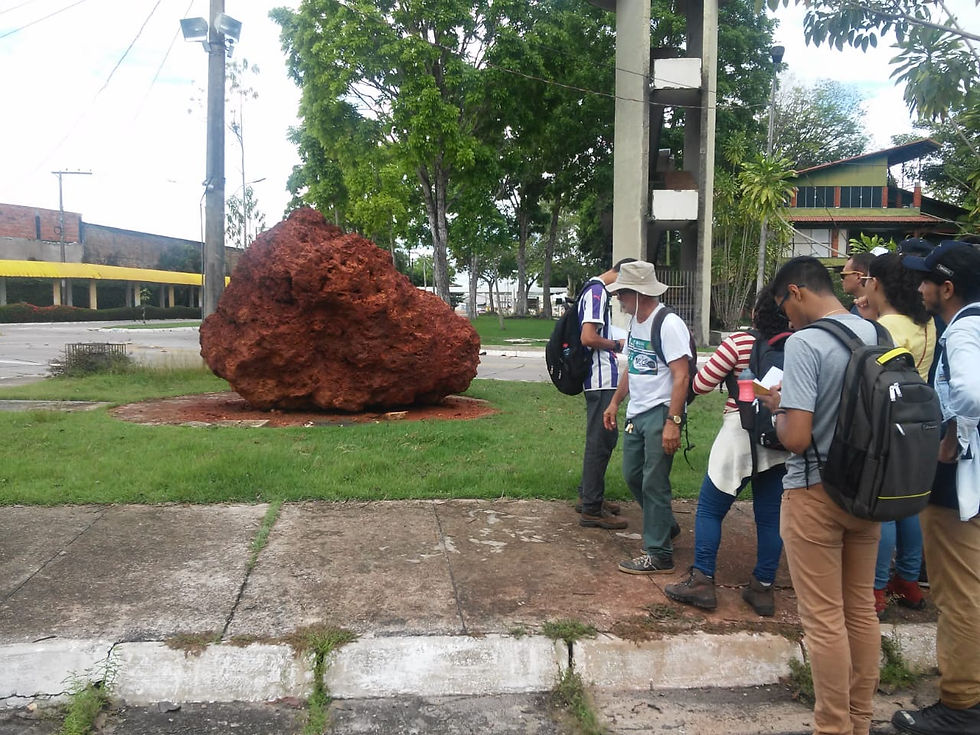 Ponto de visitação da trilha proposta pelo Professor Marcondes
