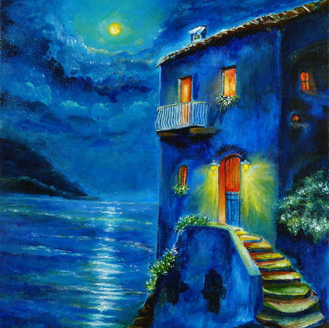 Blaue Nacht