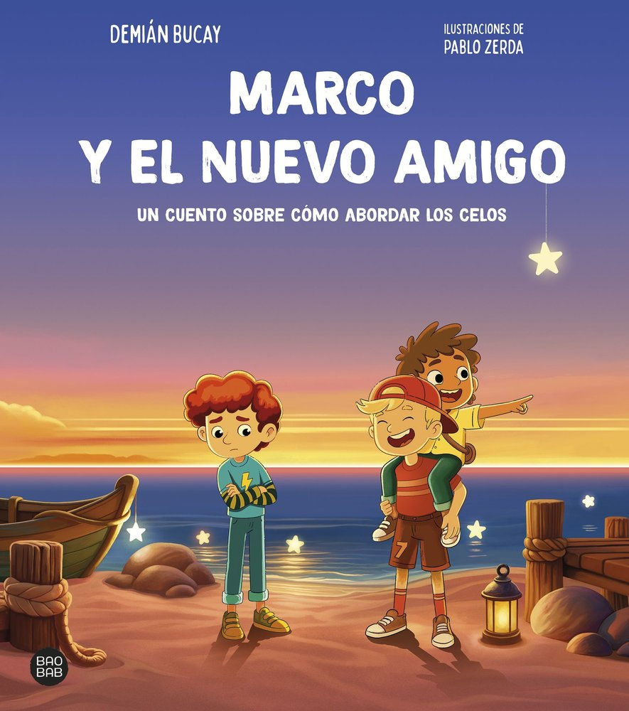 Marco y el nuevo amigo.