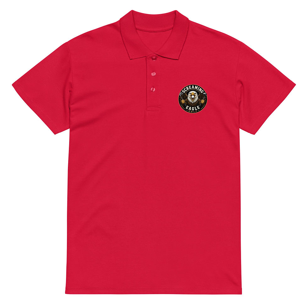 Thumbnail: Premium pique polo shirt - Balls