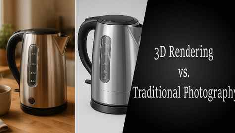 3D Rendering vs. Traditional Photography: Which is Best for Your Product Showcase?